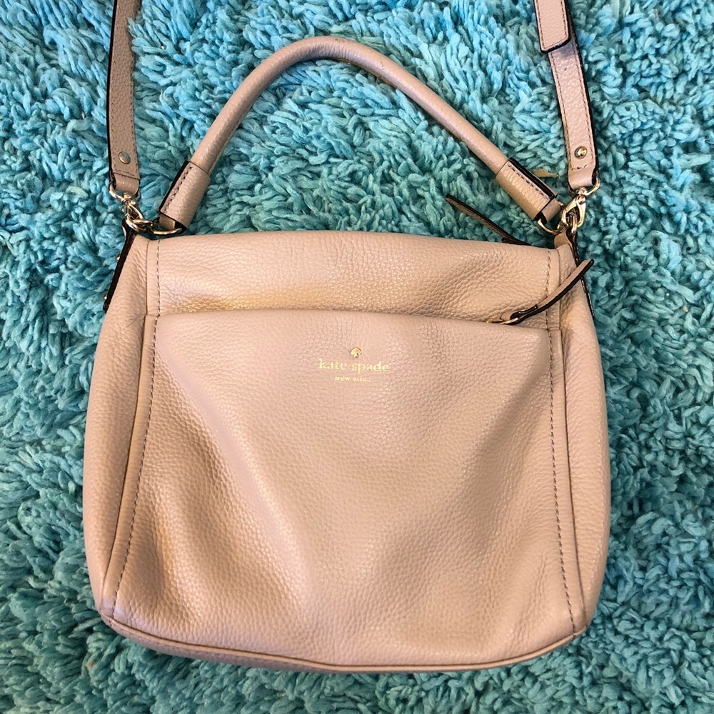 Kate Spade crossbody bag, tan color